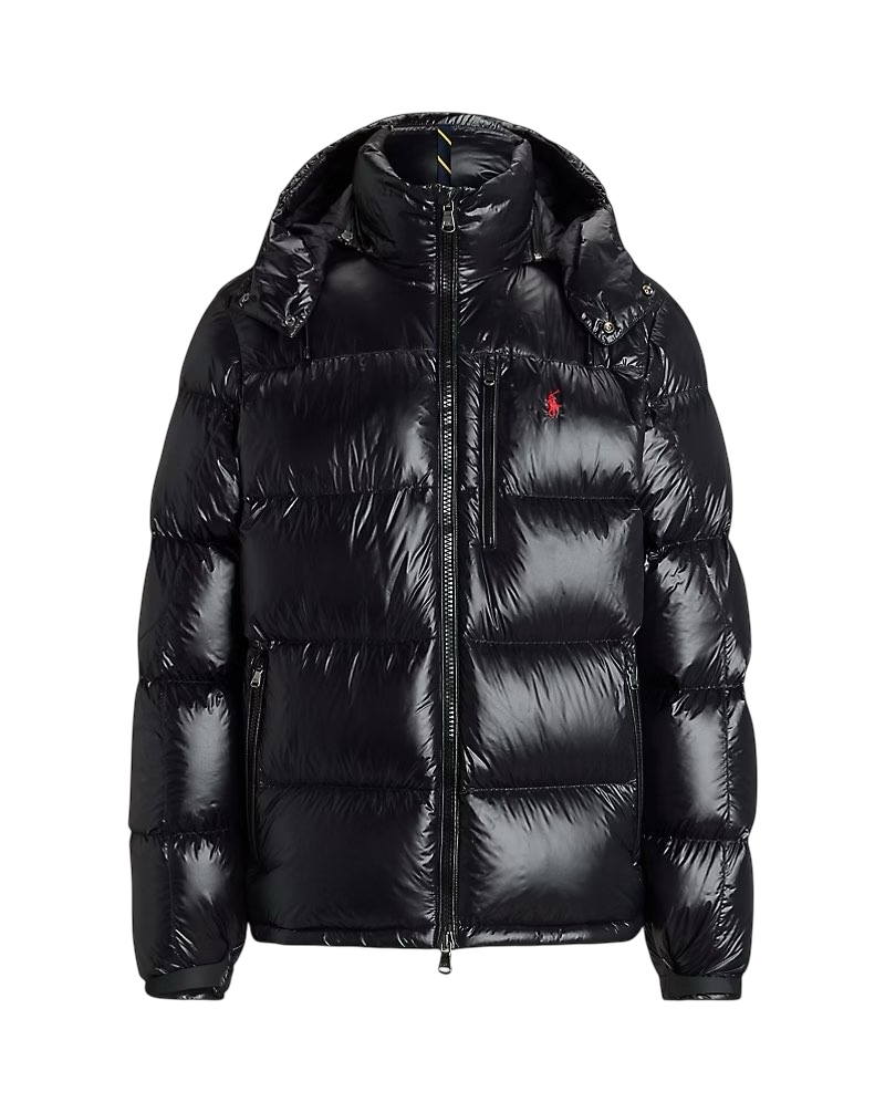 Polo Puffer jacket glossy
